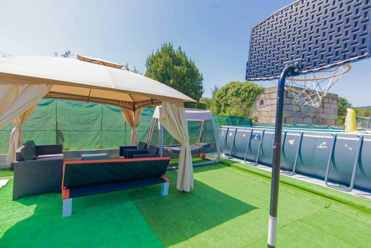 Casa Luna Rural Con Piscina Y Jardin Ourense Exterior foto